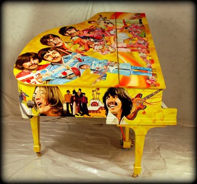 Beatles piano